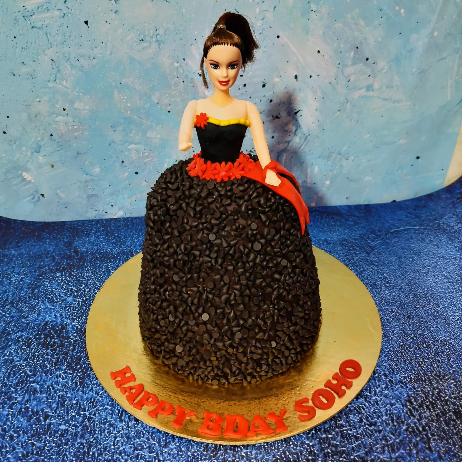 Chocolate Barbie Cake Yummy Cake Yummycake