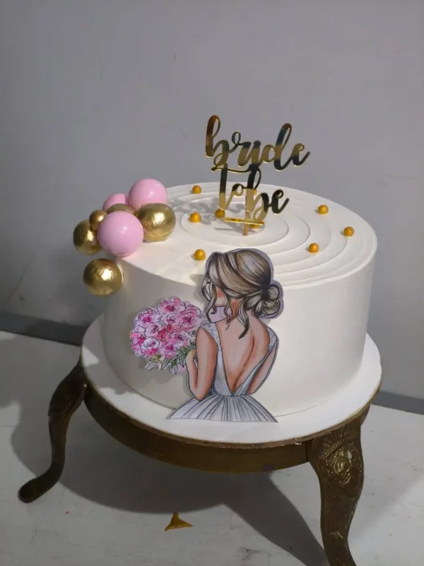 To Be Bride Cake