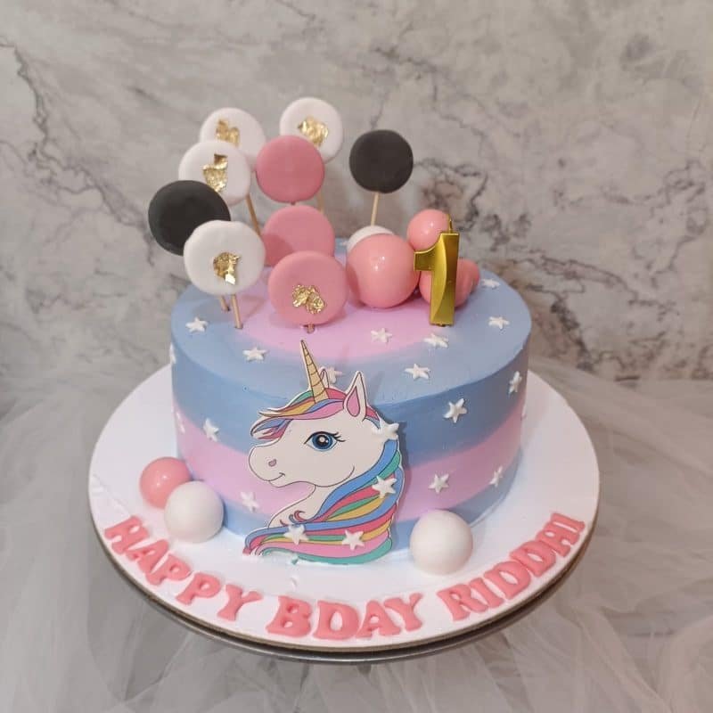 First Birthday Unicorn Cake First Birthday Unicorn Cake