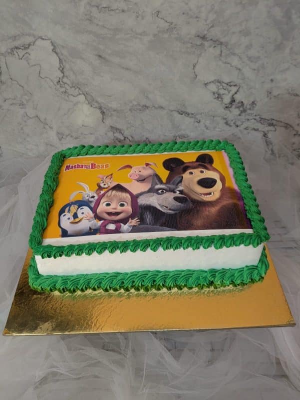Masha and The Bear Cake Online