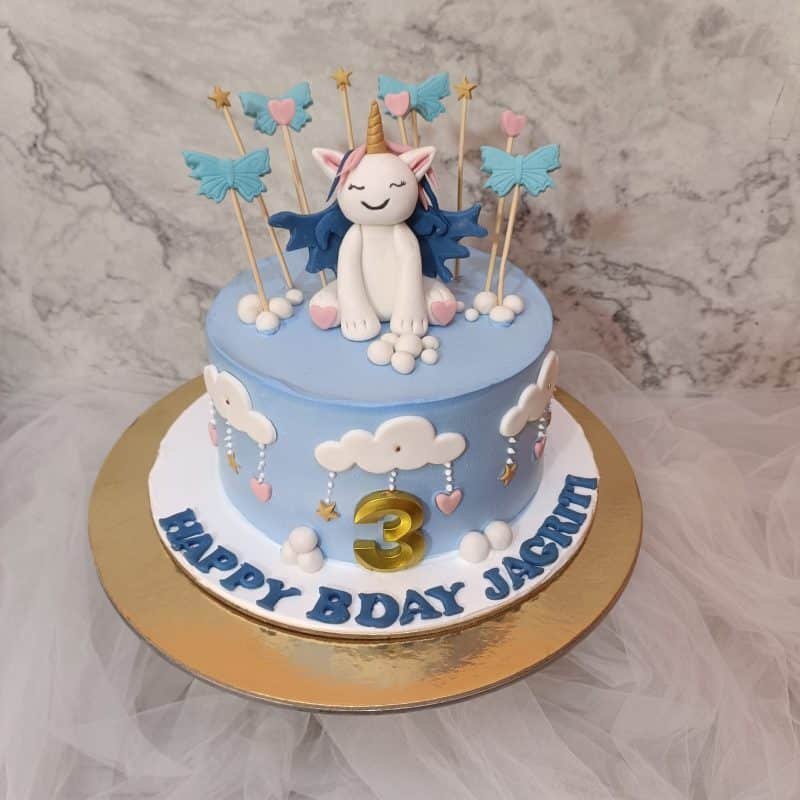 Unicorn Cake Design For Girl