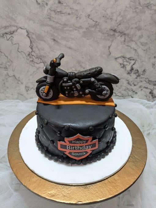 Harley Davidson Bike Cake | Yummycake