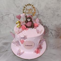 2nd Birthday Cake For Girl | 2nd Birthday Cake