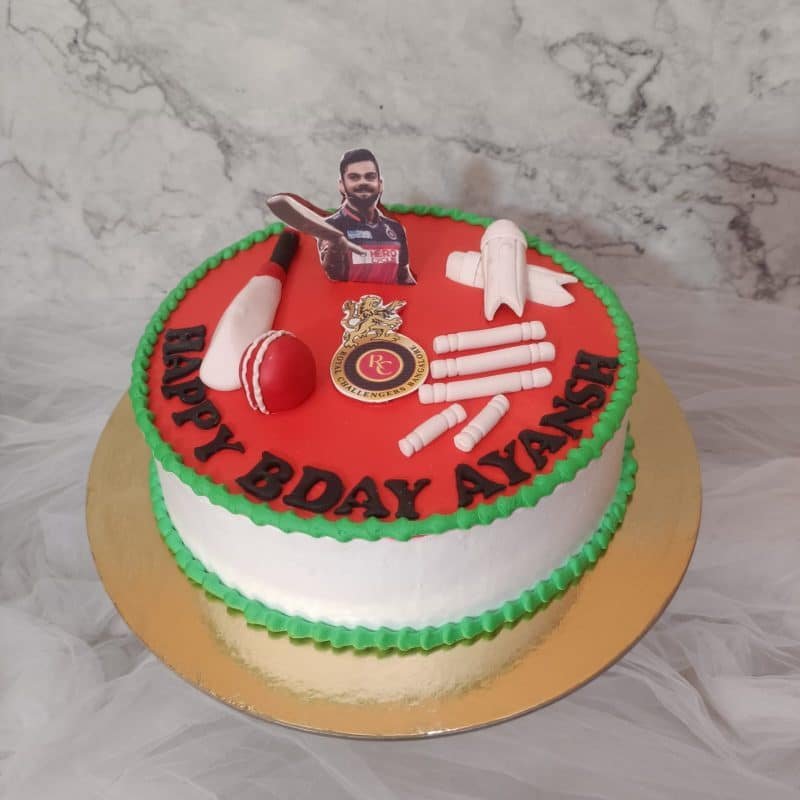 Cricket Theme Cake Design | Yummy Cake