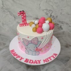 Baby Elephant Cake