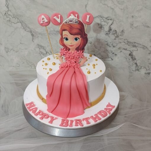 Cinderella Barbie Cake