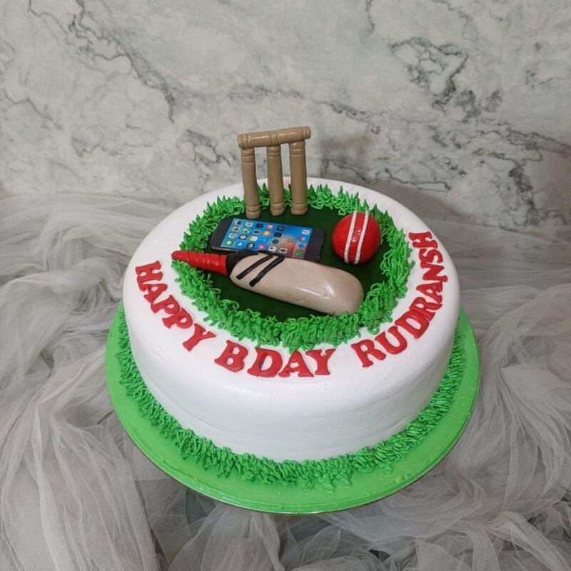 Cricket Cake Design