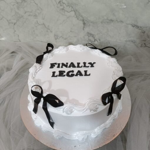 Finally Legal 18th Birthday Cake