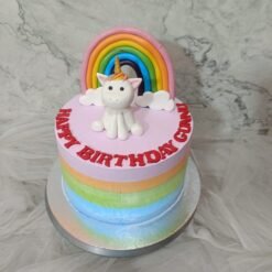 Unicorn Rainbow Cake For Girl
