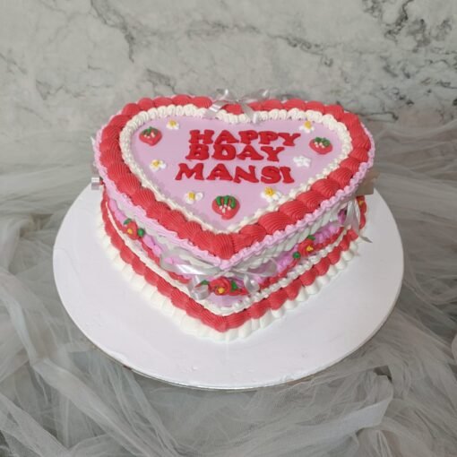Heart Shaped Cake Design