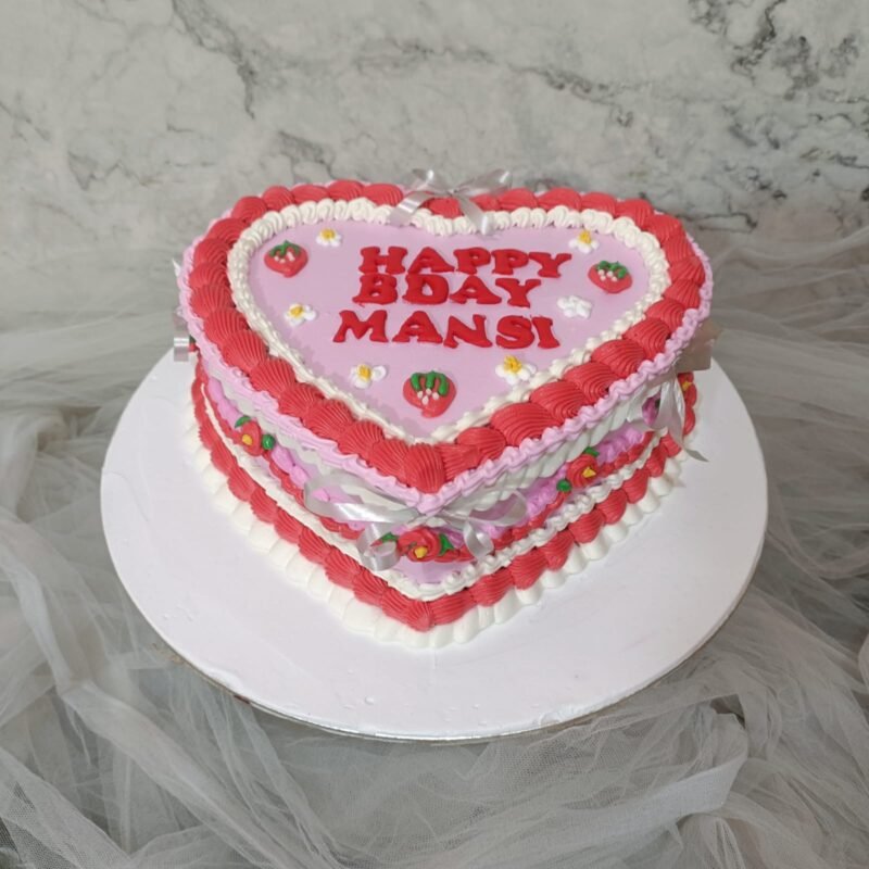 Heart Shaped Cake Design
