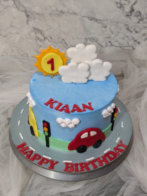 Racing Car Cake