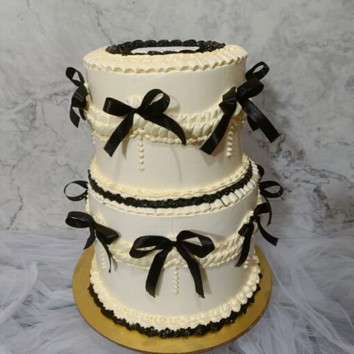 Vintage Theme Anniversary Cake