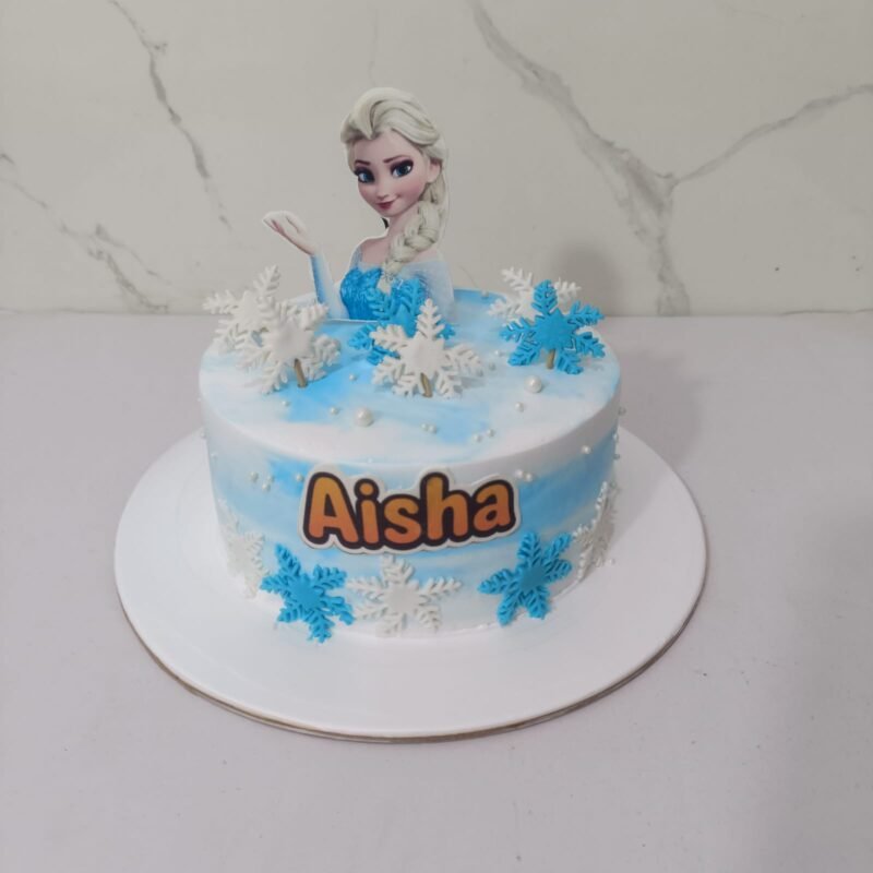 Elsa Doll Cake