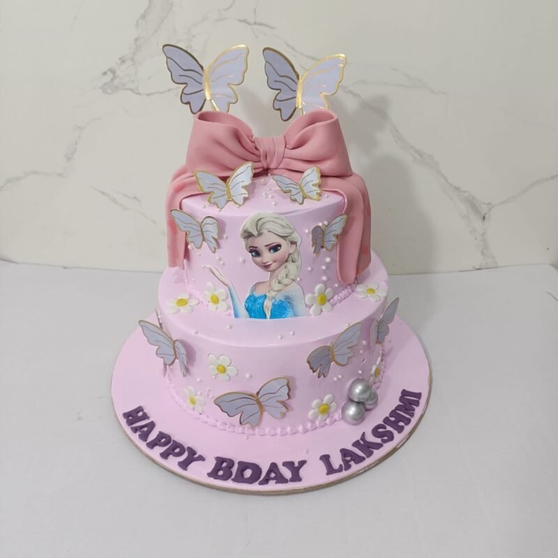 Frozen Elsa Birthday Cake