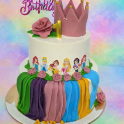 Disney Princess Theme cake