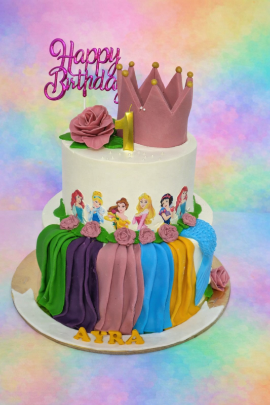 Disney Princess Theme cake