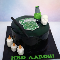 Harry Potter Hogwarts Houses Cake