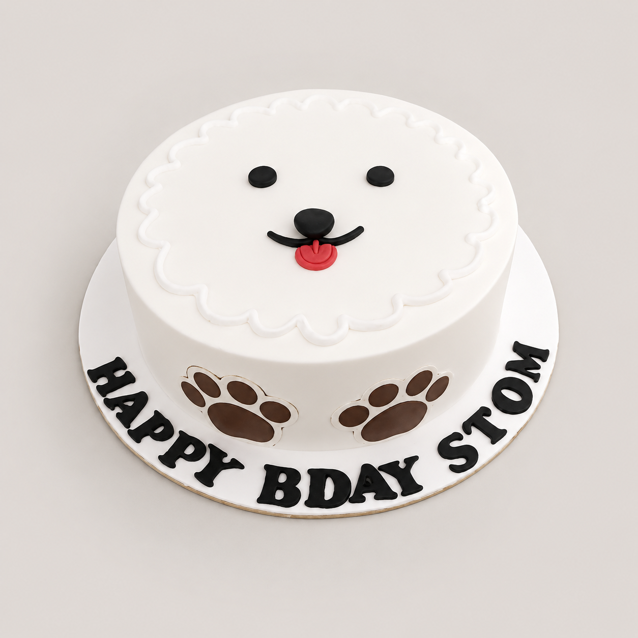 Cute Dog Birthday Cake Cute Dog Birthday Cake